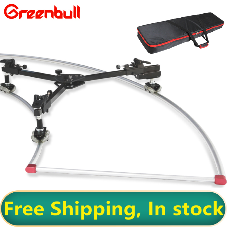Camera Slider Rail - GreenBull Portable Camera Slider 7.2m Track