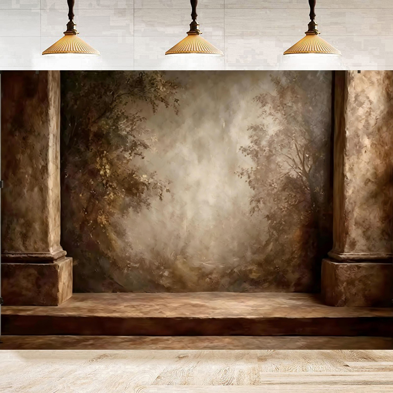 Photography Fine Art - Photography Backdrop Fine Flower Art Retro