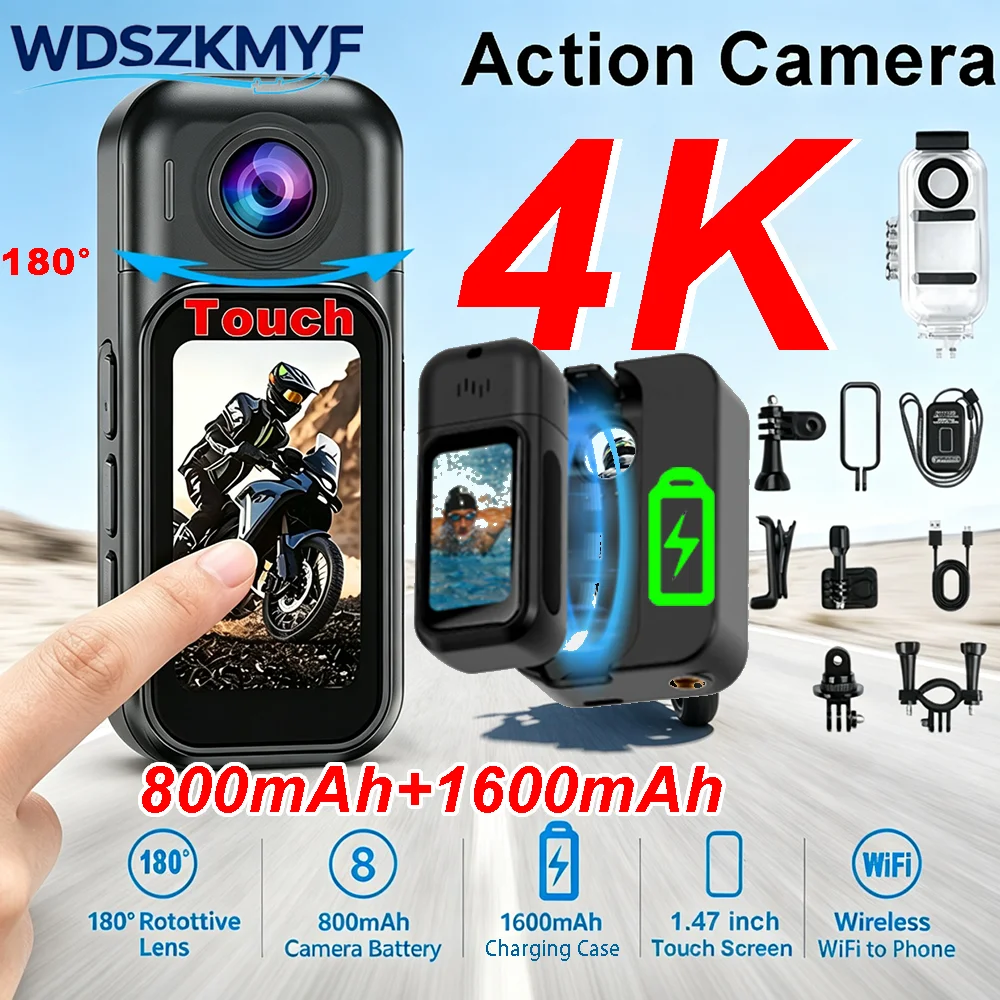 Photography Blog - 4K/1080P Mini WiFi Body Vlog Camera