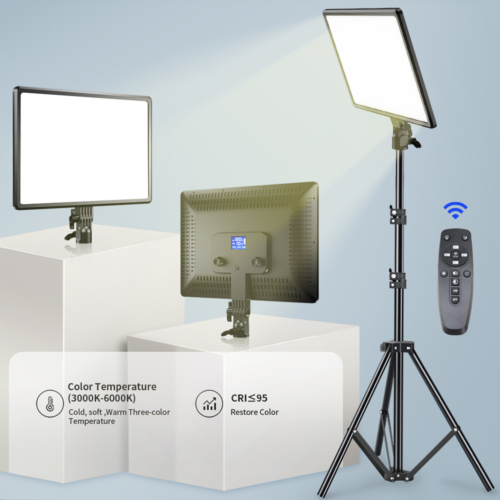 Photography Treatment - 10/14inch LED Video Light Panel Bi-Color