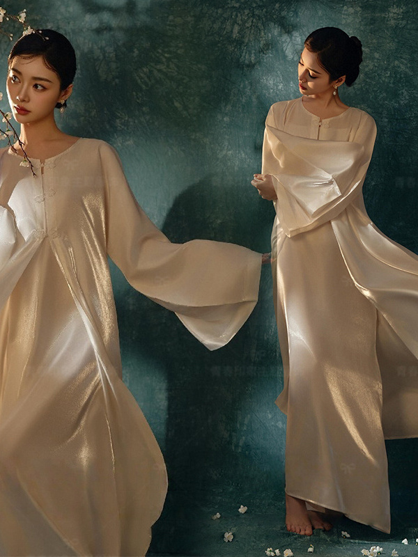 Photography Zen - New Chinese Zen Style Women's Dress