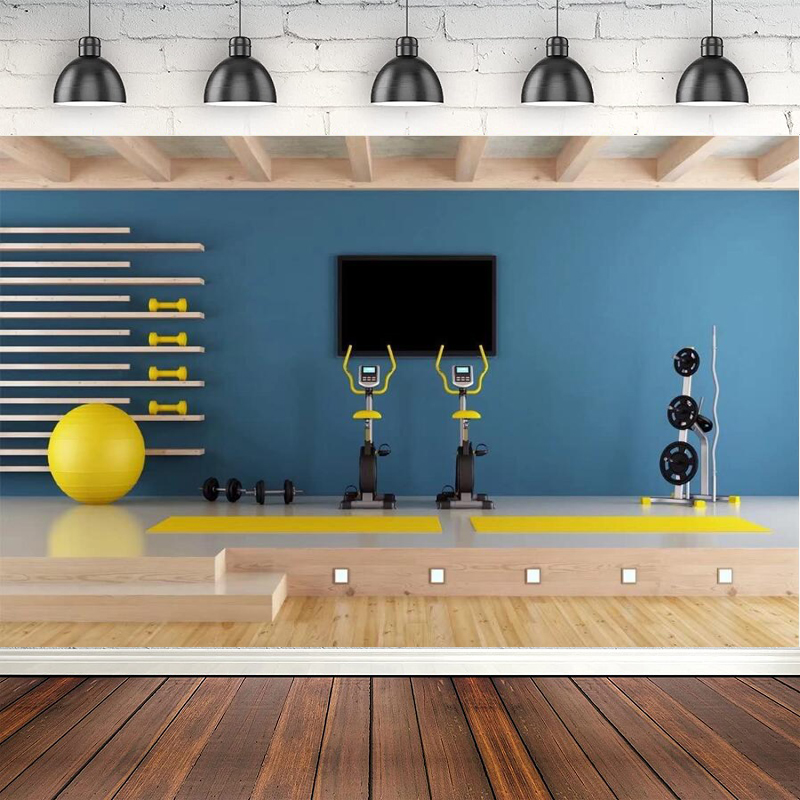 Photography Online - Photography Backdrop Home Gym Modern Fitness