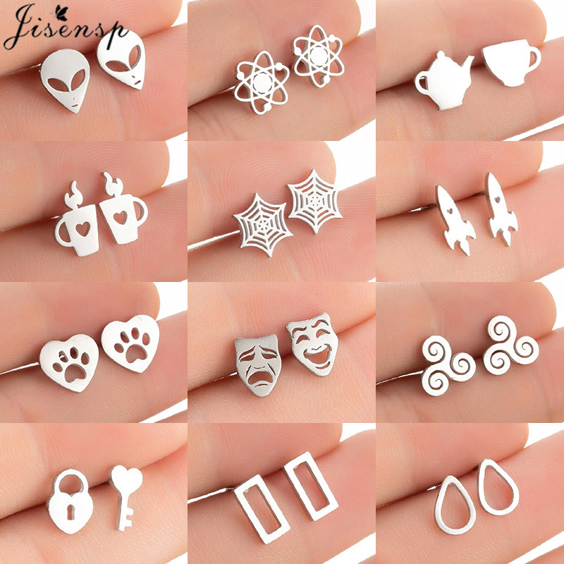 Photography Online - Lovely Stainless Steel Earrings for Women