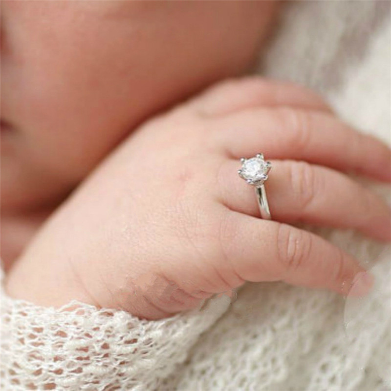 Photography Life - Newborn Photography Accessories Imitation Diamond Ring