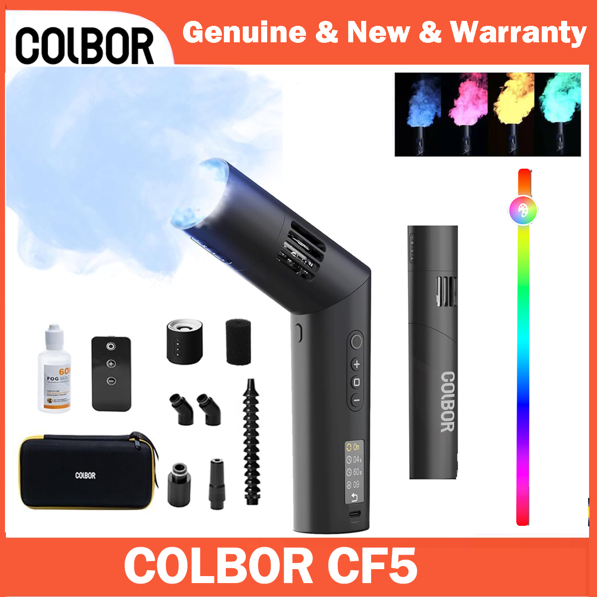 Photography Treatment - COLBOR CF5 40W RGB Portable Hand-Held