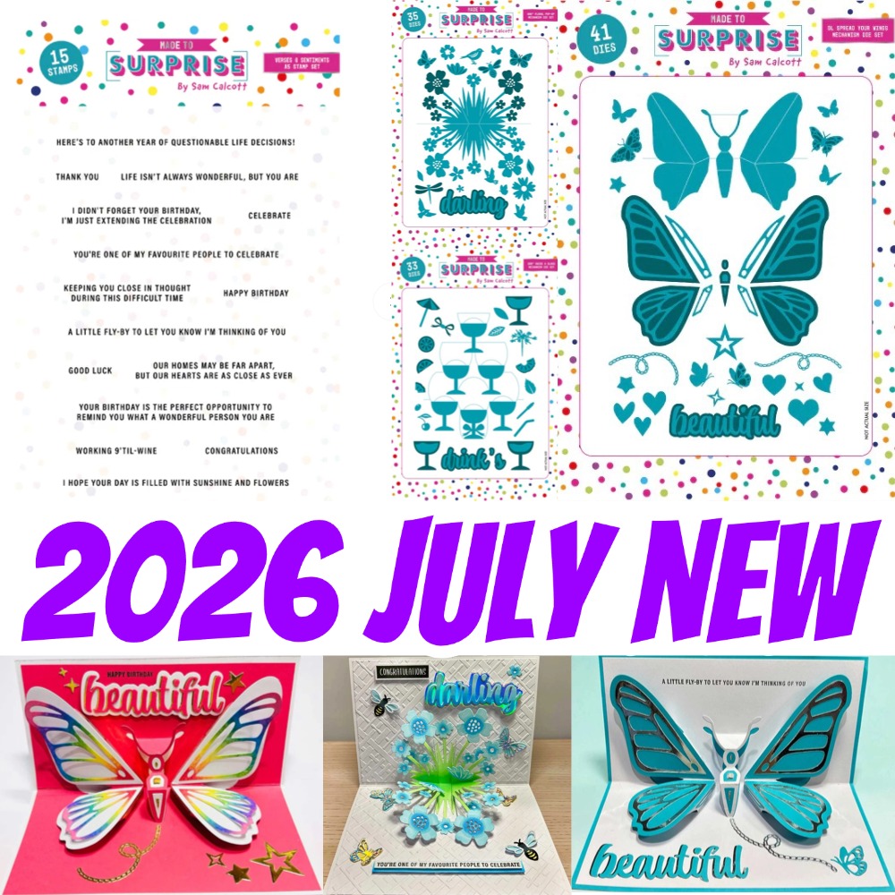 Photography Paper - 2026 New Butterfly Calcott Set of