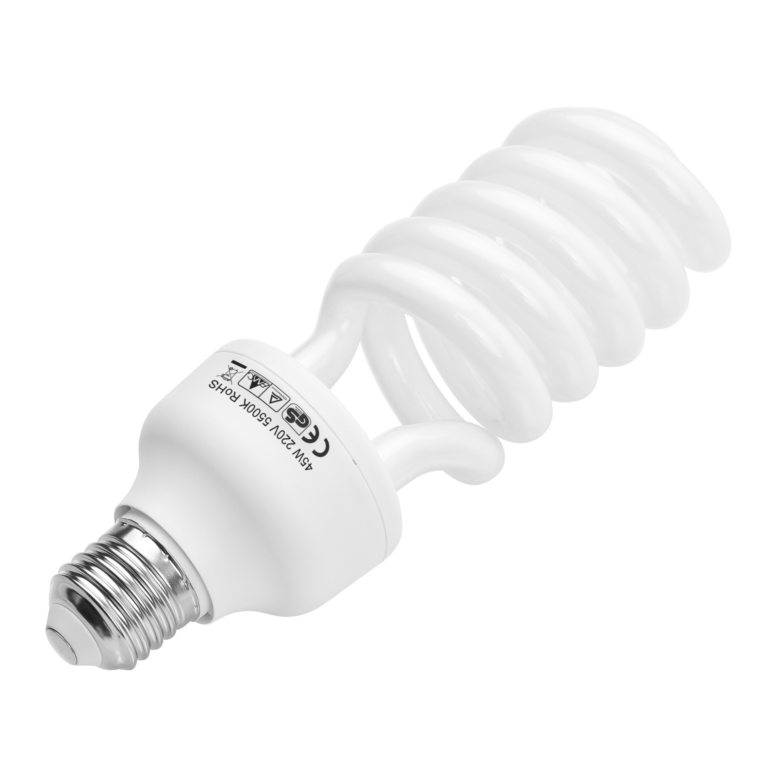 45W Spiral Fluorescent Light B - Photography Treatment ulasan dan harga