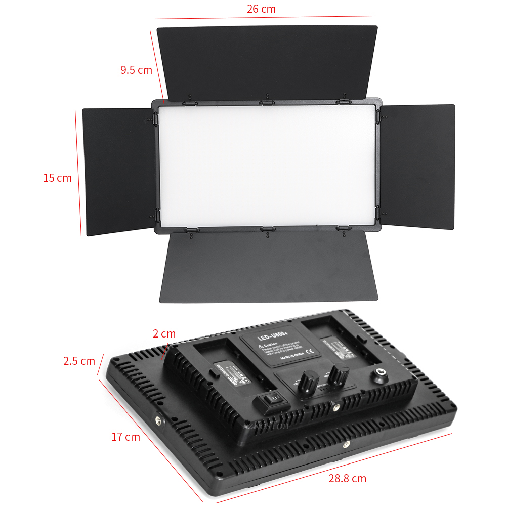 U800 LED Photo Studio Light fo - Photography Treatment ulasan dan harga