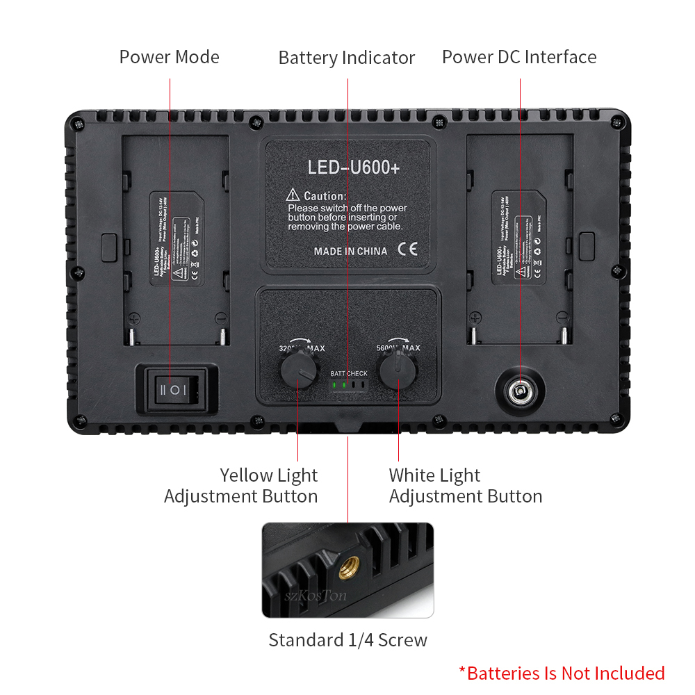 U800 LED Photo Studio Light fo - Photography Treatment ulasan dan harga