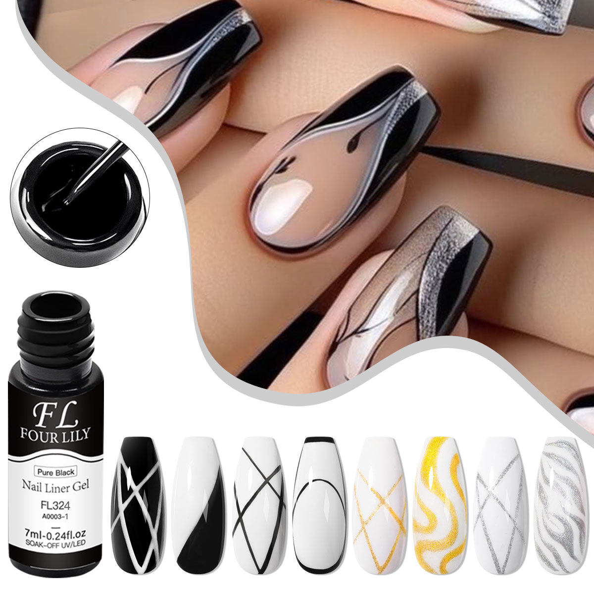 7ml  2-in-1 Gel Nail Polish Pa - Photography Fine Art ulasan dan harga