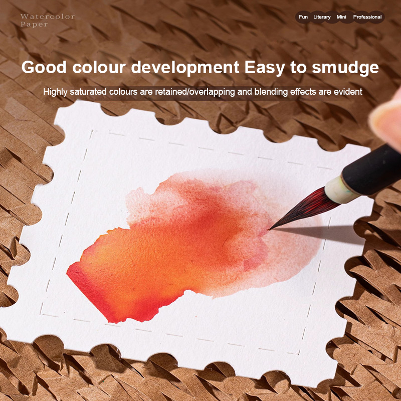 Borrence 25sheets Watercolor P - Photography Fine Art ulasan dan harga