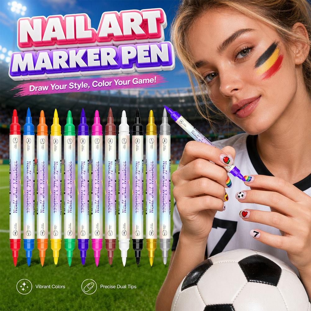12/24 Colors Dual Tip Nail Art - Photography Fine Art ulasan dan harga