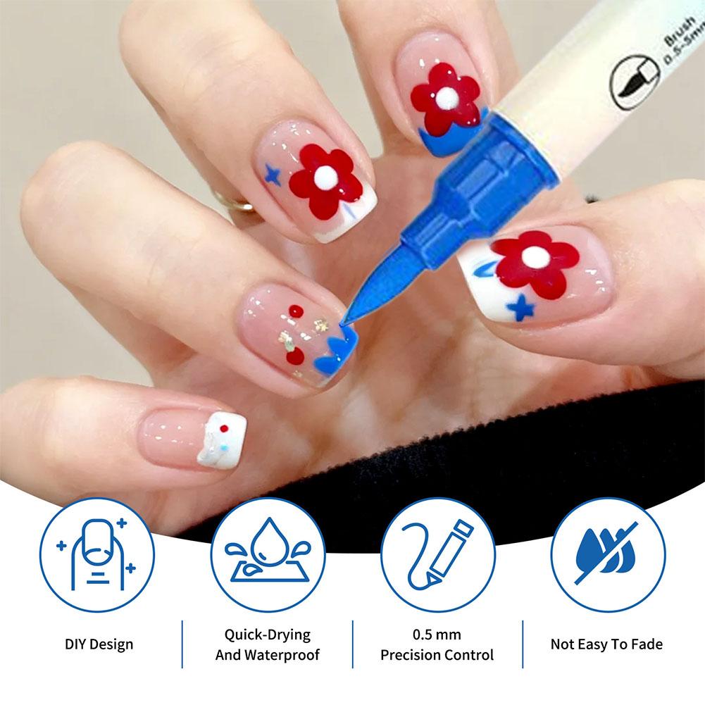 12/24 Colors Dual Tip Nail Art - Photography Fine Art ulasan dan harga