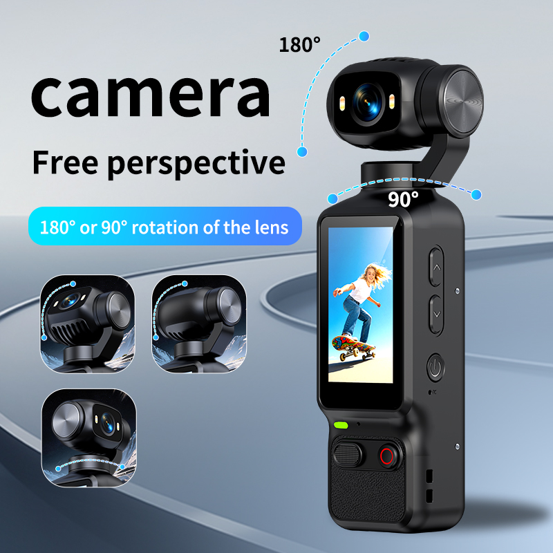 4K HD Handheld Pocket Vlog Cam - Photography Blog ulasan dan harga