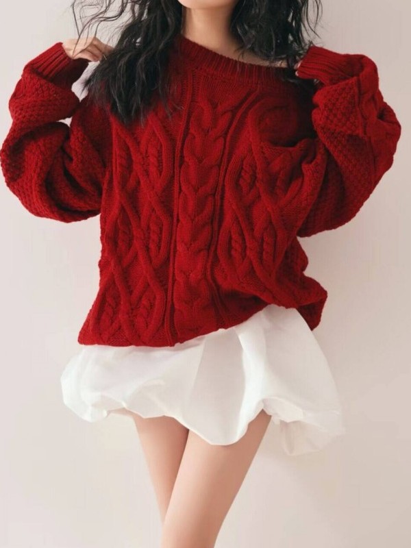 Red Sweater Girl Studio Art Ph - Photography Online ulasan dan harga