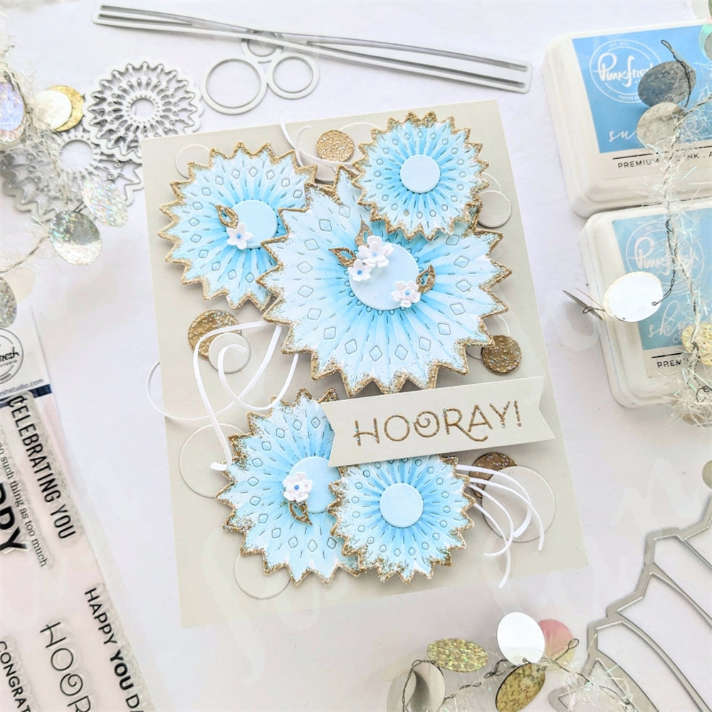 Rosettes Metal Cutting Dies St - Photography Triangle ulasan dan harga