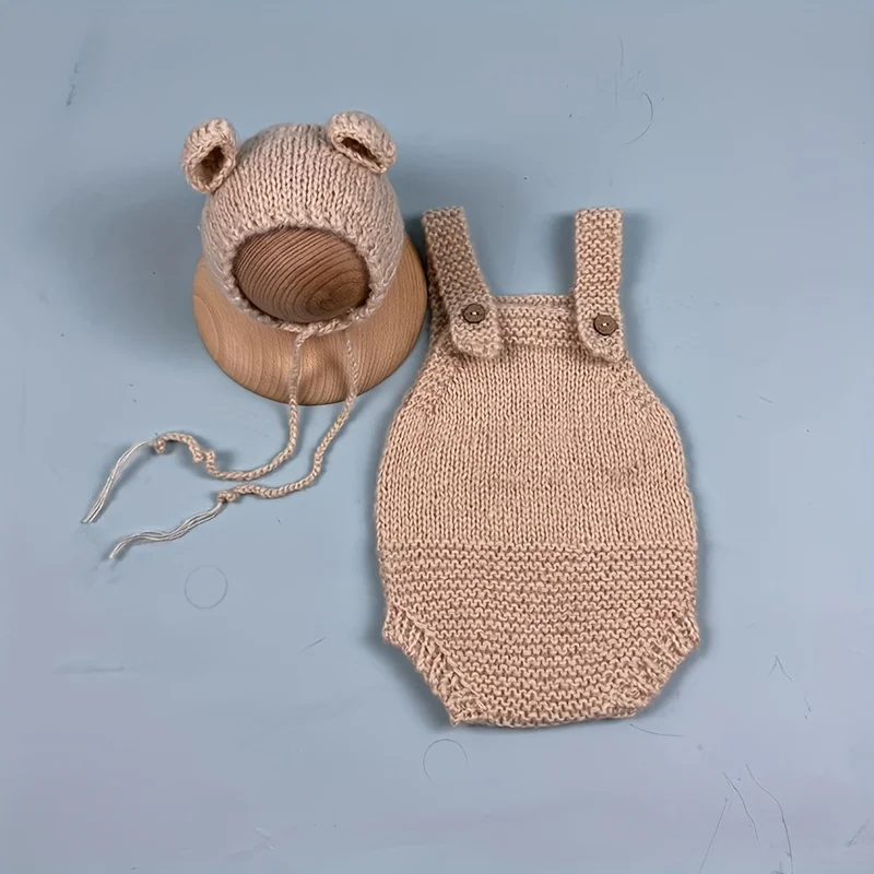 Crochet Knitted Baby Photograp - Photography Outfit ulasan dan harga