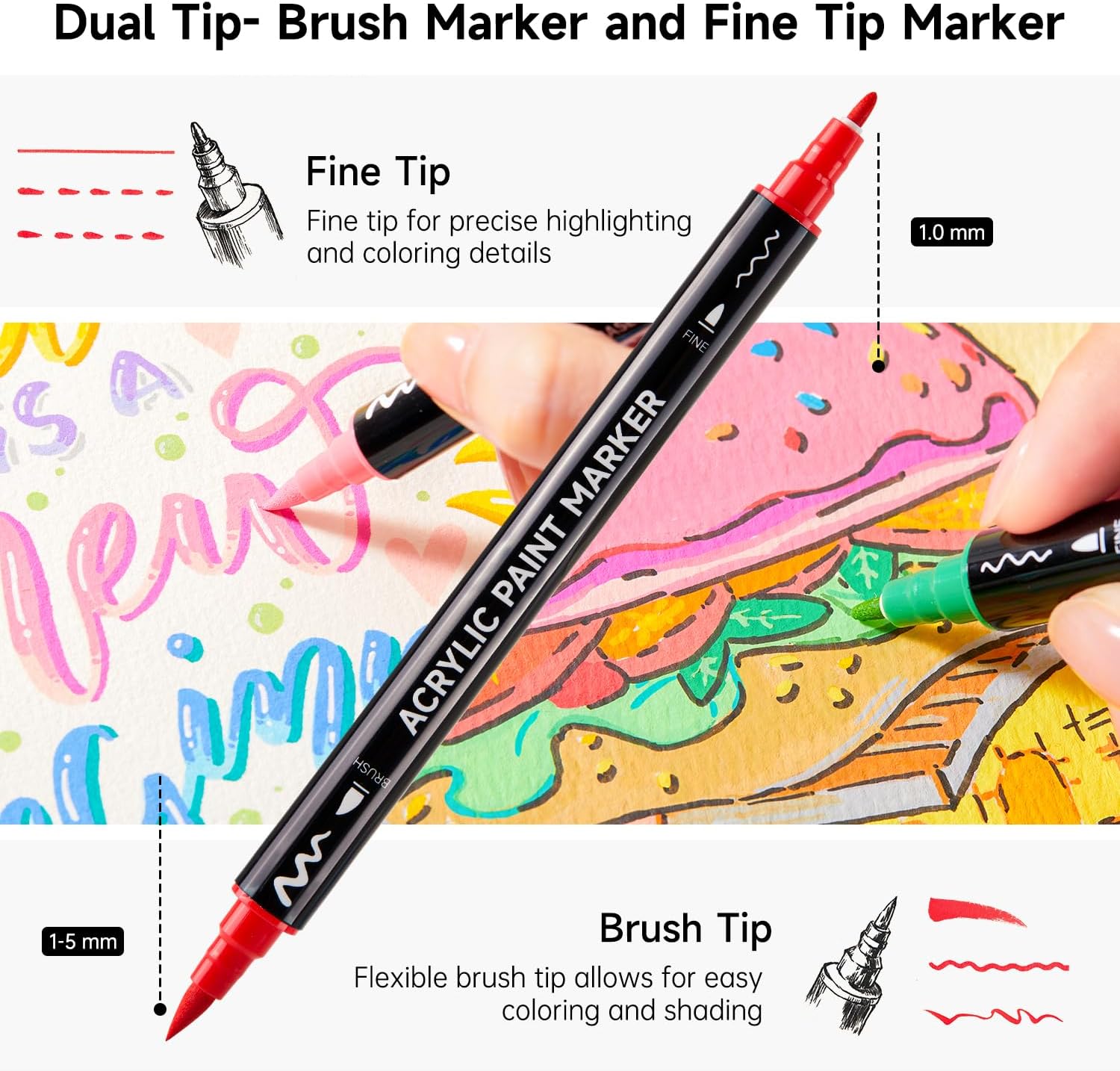 Shuttle Art 60 Colors Dual Tip - Photography Fine Art ulasan dan harga