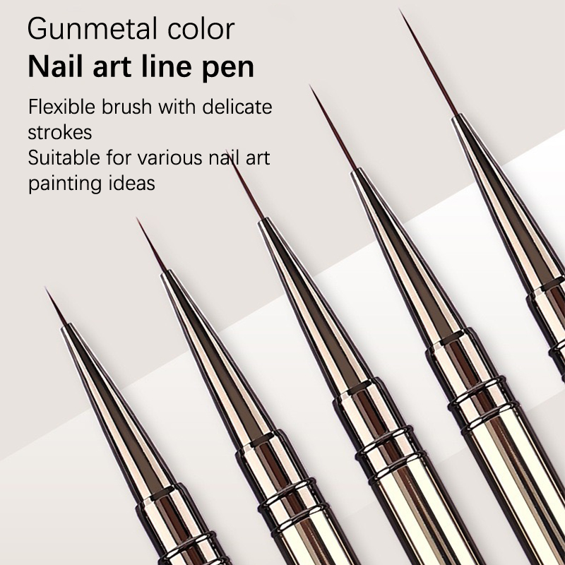 1Pcs Nail Art Brushes French N - Photography Fine Art ulasan dan harga
