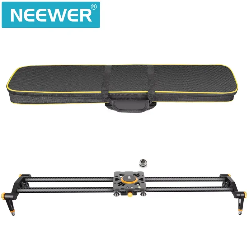 Neewer 39.4 Inches/100 Cm Carb - Camera Slider Rail ulasan dan harga