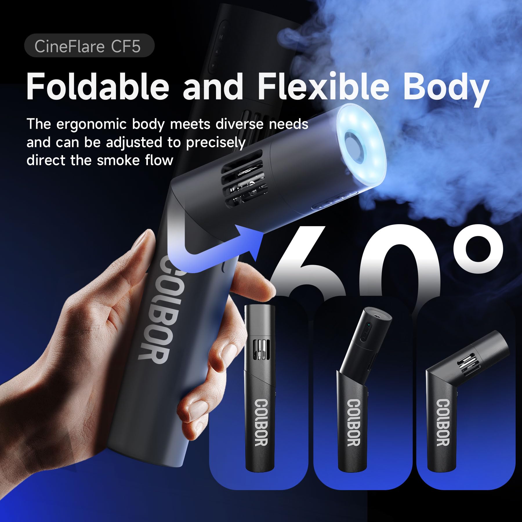 COLBOR CF5 40W RGB Portable Ha - Photography Treatment ulasan dan harga