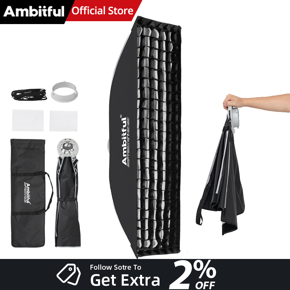 AMBITFUL Q7-II 30*120cm Bowens - Photography Treatment ulasan dan harga