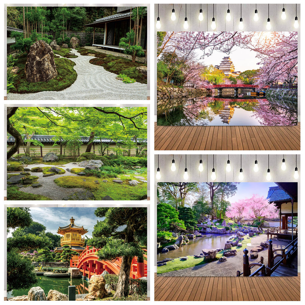 Japanese-style Zen Garden Phot - Photography Zen ulasan dan harga