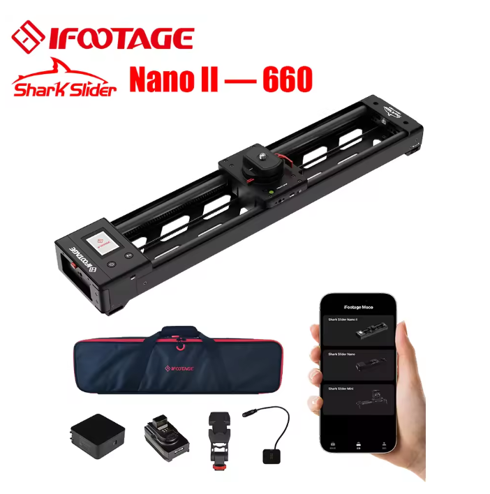 IFOOTAGE Shark Slider Nano II  - Camera Slider Rail ulasan dan harga