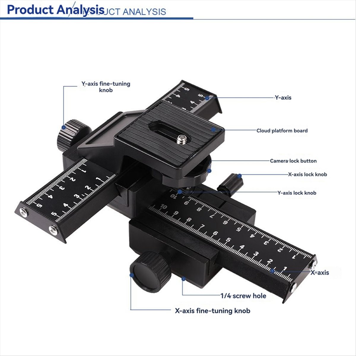 N05R 4 Way Macro Focusing Rail - Camera Slider Rail ulasan dan harga