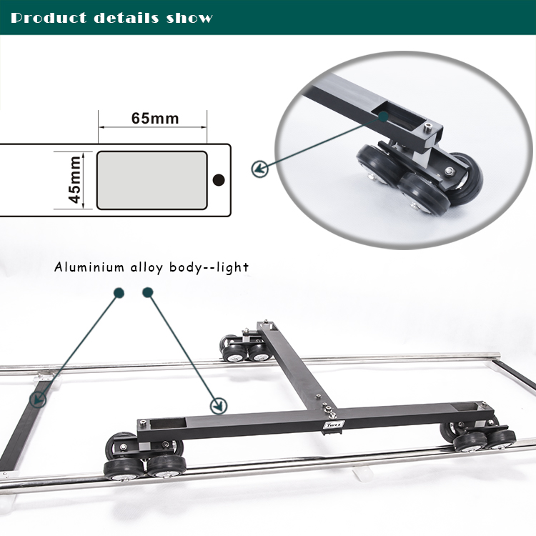 Twzz 6m Camera Movie Rail Doll - Camera Slider Rail ulasan dan harga