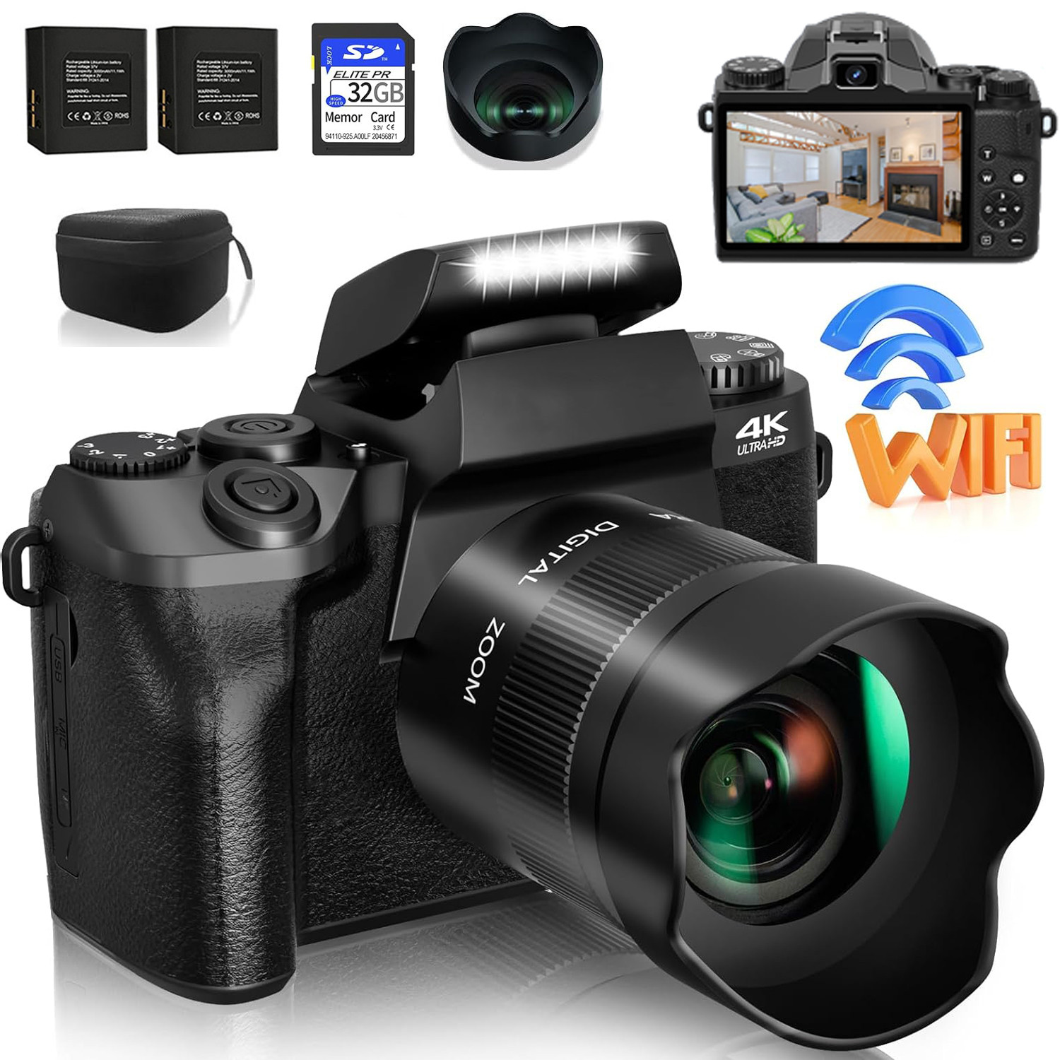 64MP Digital Camera SLR DSLR F - Photography Blog ulasan dan harga