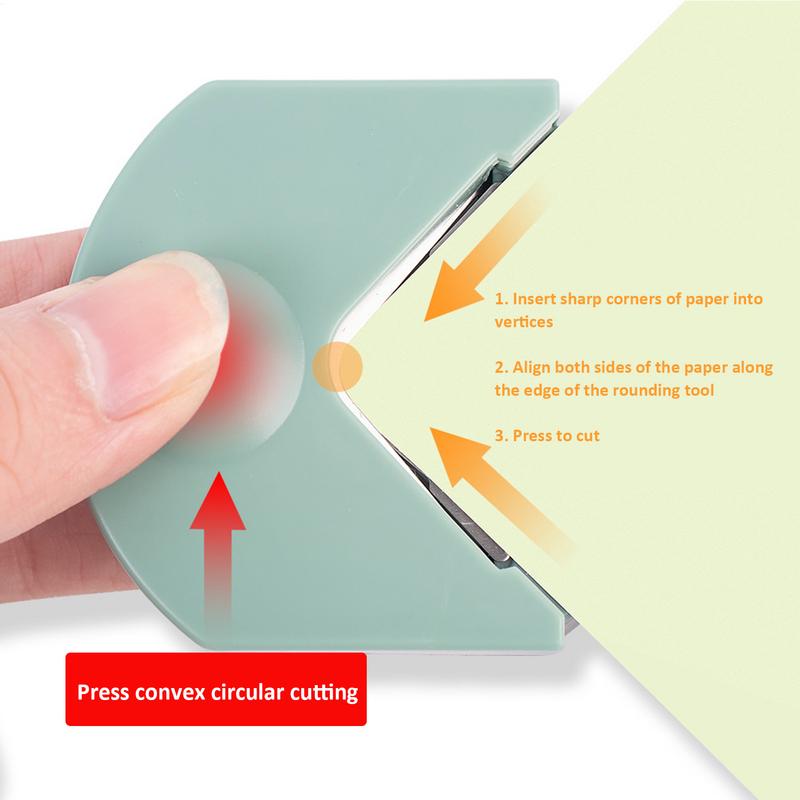 1PC Card Rounded Cutter Corner - Photography Triangle ulasan dan harga