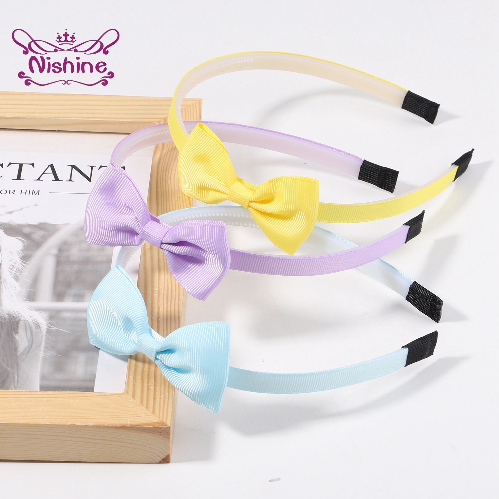 1PCS Ribbon Bow Knot Headband  - Photography Triangle ulasan dan harga