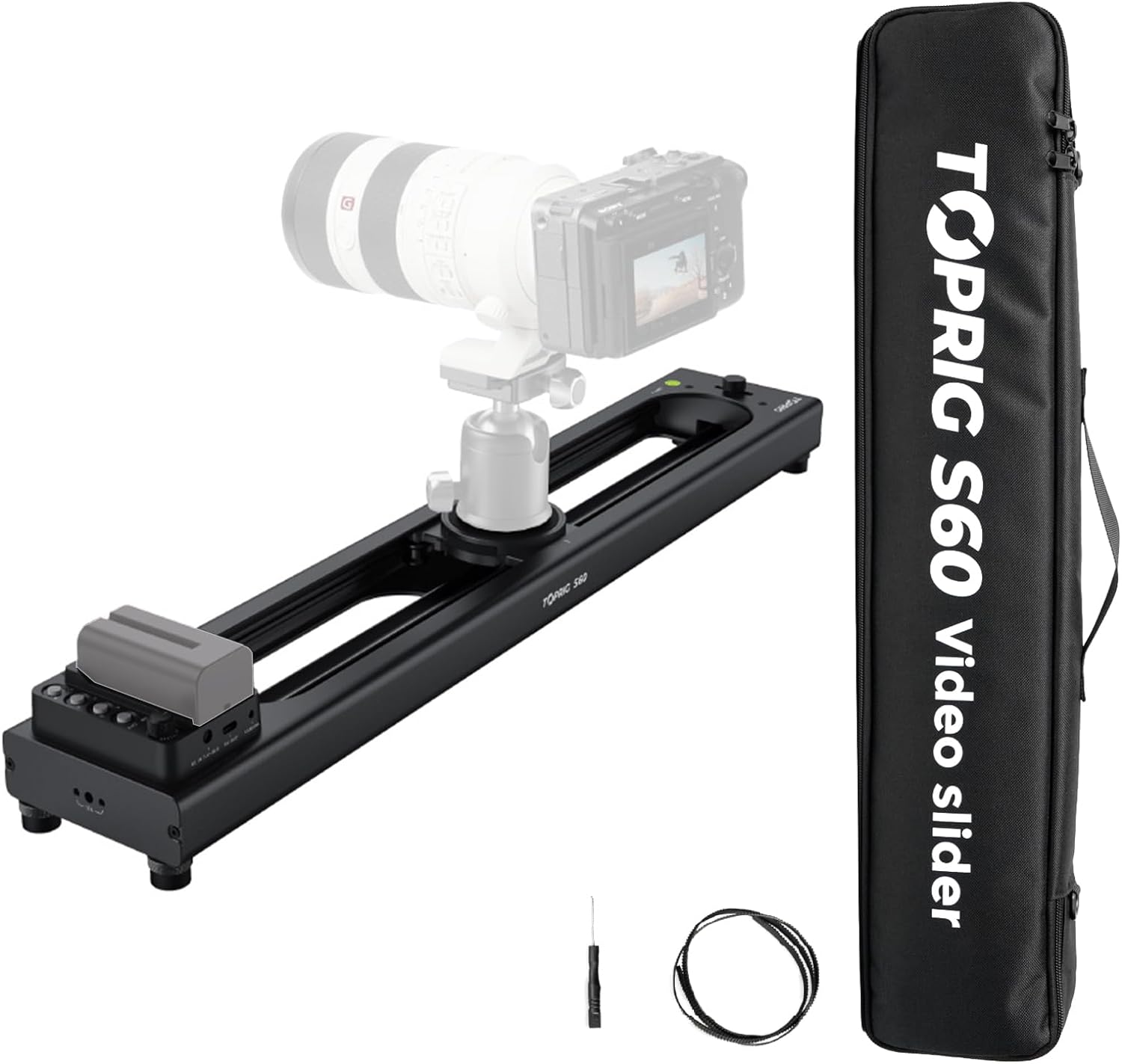 Accsoon Toprig S40 Motorized S - Camera Slider Rail ulasan dan harga