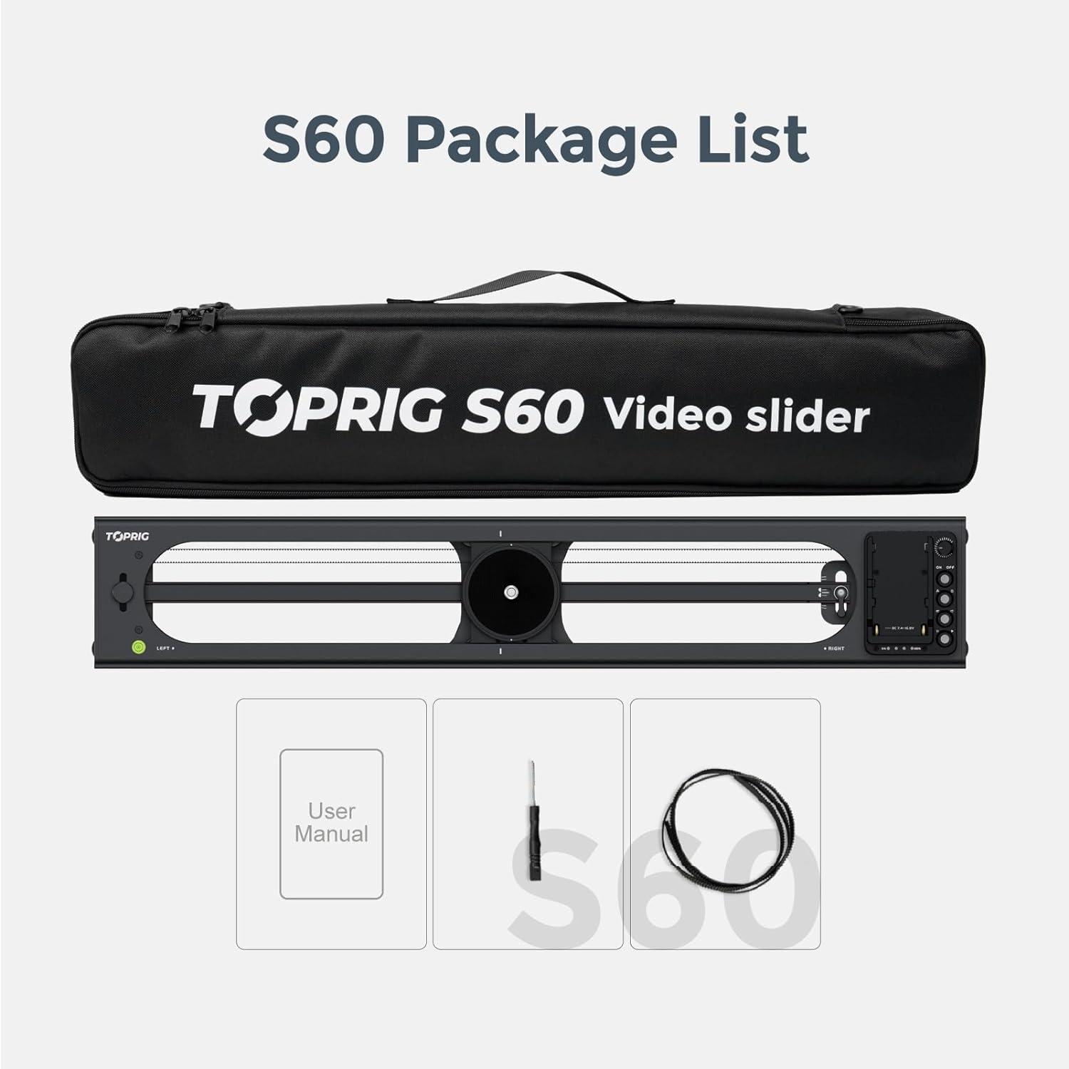 Accsoon Toprig S40 Motorized S - Camera Slider Rail ulasan dan harga