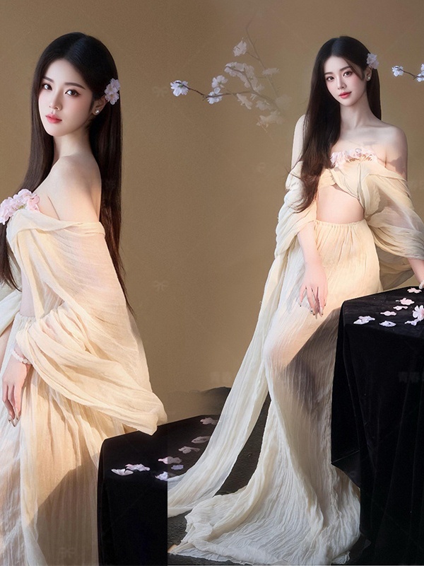 Retro Style Long Dress Chinese - Photography Zen ulasan dan harga